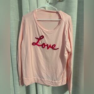 Lilly Pulitzer Rami Love BCA Valentine Sweatshirt XL